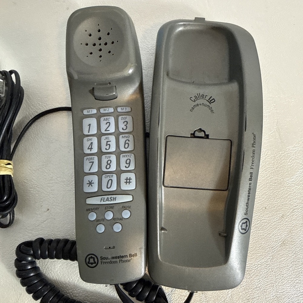 Southwestern Bell Freedom Phone Corded Telephone Caller ID FM2552MCS - Picture 3 of 9
